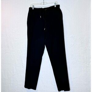 Selected Homme Men’s black Trousers Size Medium Tapered String Pants
